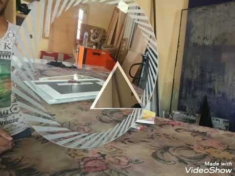 مرايات حمام شغل ليزر و شطف و مرايات مضيئه