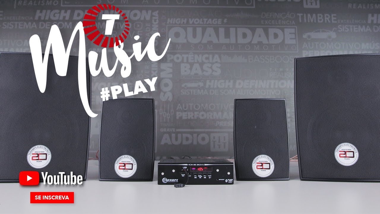 Receiver Taramps 80 watts Home 80 Tocando | Taramps Music