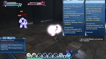 DCUO DLC 8 Celestial Power Skill Combo Demonstration