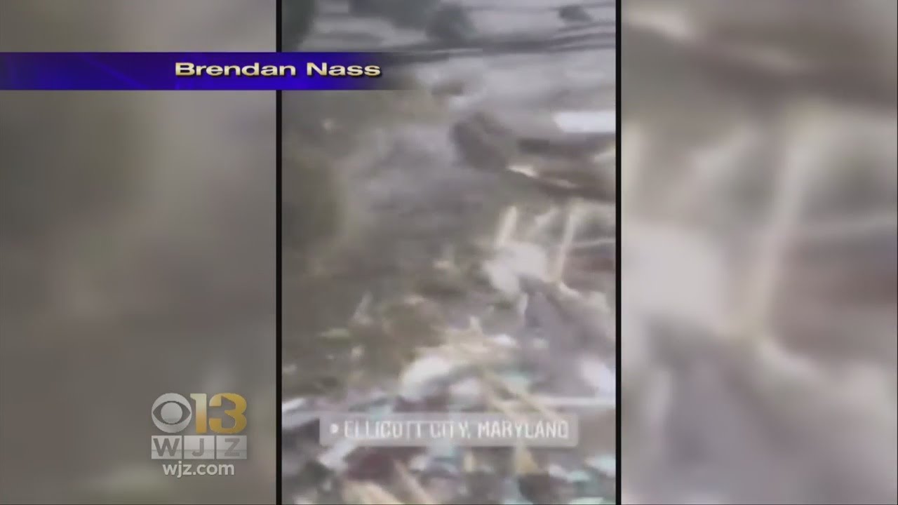 State Of Emergency Issued For Ellicott City After Flash Flooding - YouTube