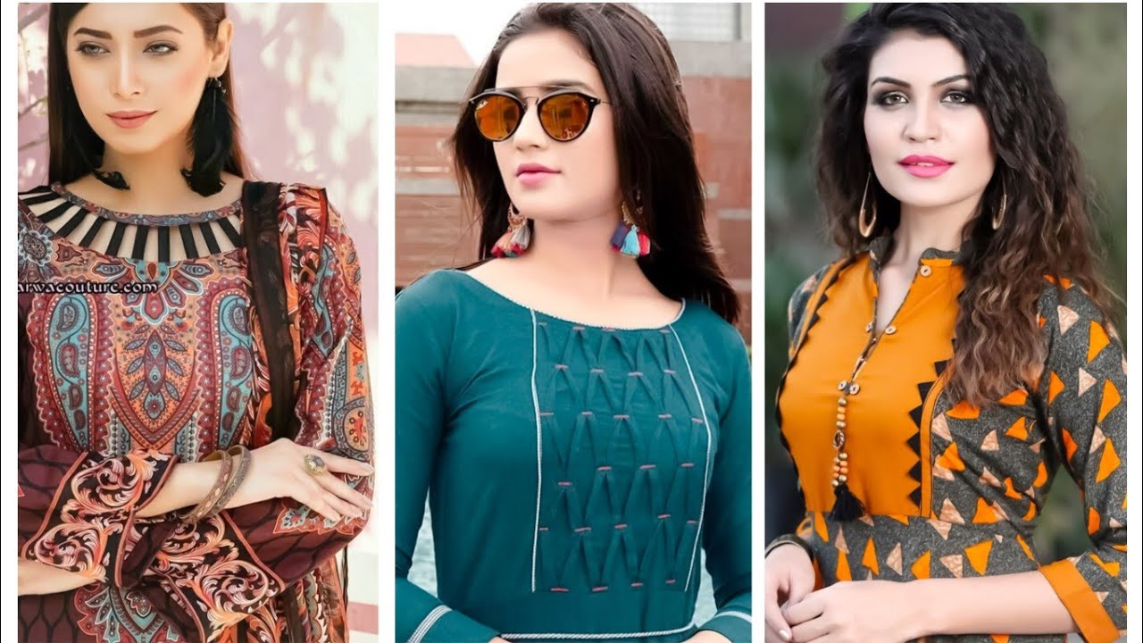 new fashion dress 2020 | new kurti design 2020 for girls in pakistan ...