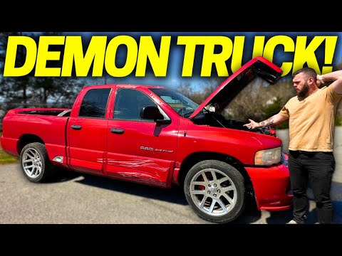 I PUT A DODGE DEMON ENGINE IN MY SRT10 TRUCK!