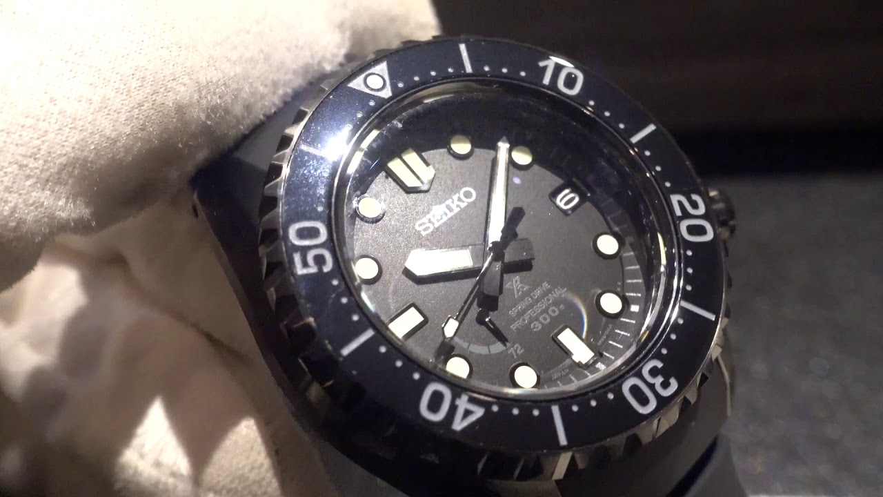 New Seiko Prospex LX Black Sea SNR031 - YouTube