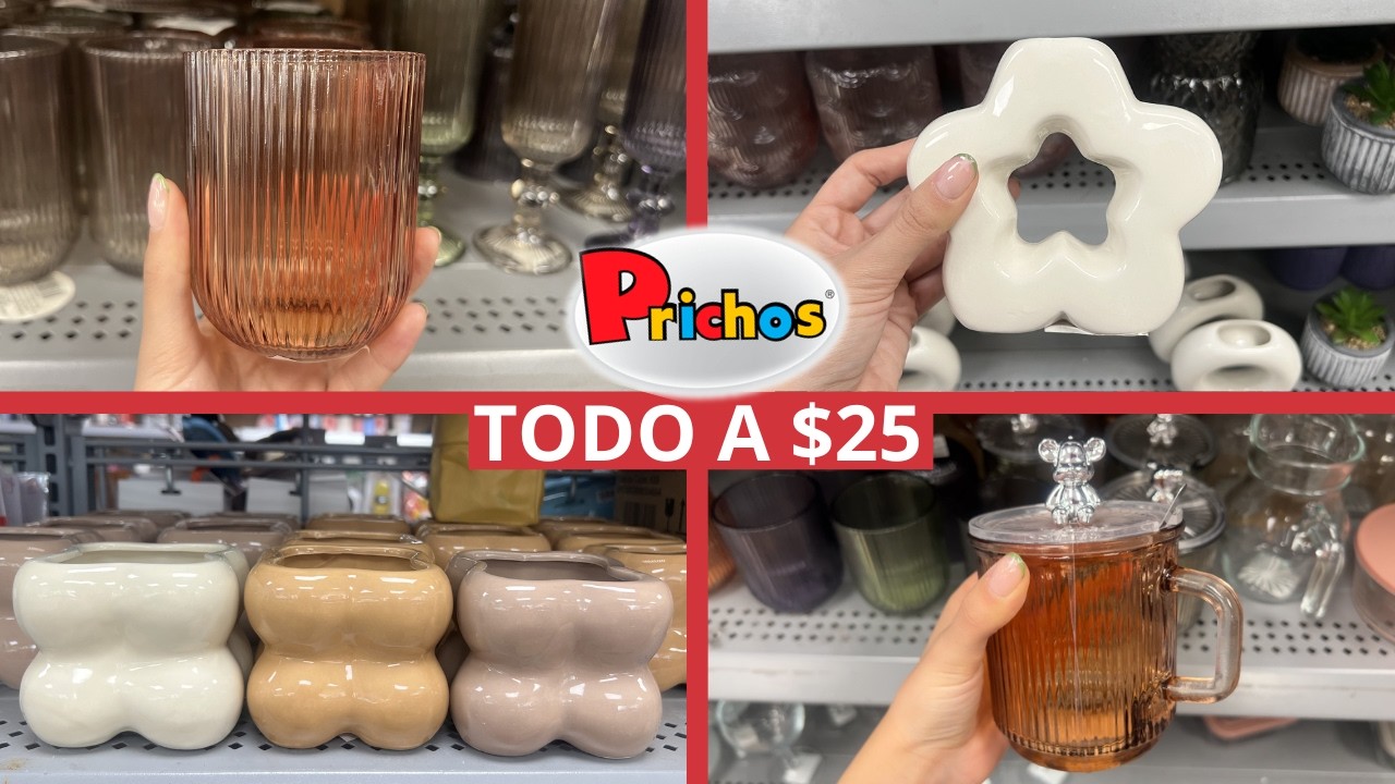 TENDENCIAS Hogar y Cocina por $25 en Prichos!