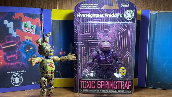  Funko Pop!Action Figure: Five Nights at Freddy's - Toxic  Springtrap (Glow in The Dark) : Toys & Games