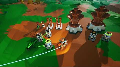 Astroneer: Simple loop with Button and Delay Repeaters (and "beautiful" music)