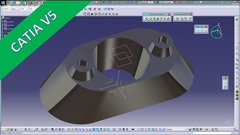 10.1 Sockel 1 - Catia v5 Training - Multi section solid - Removed multi section solid