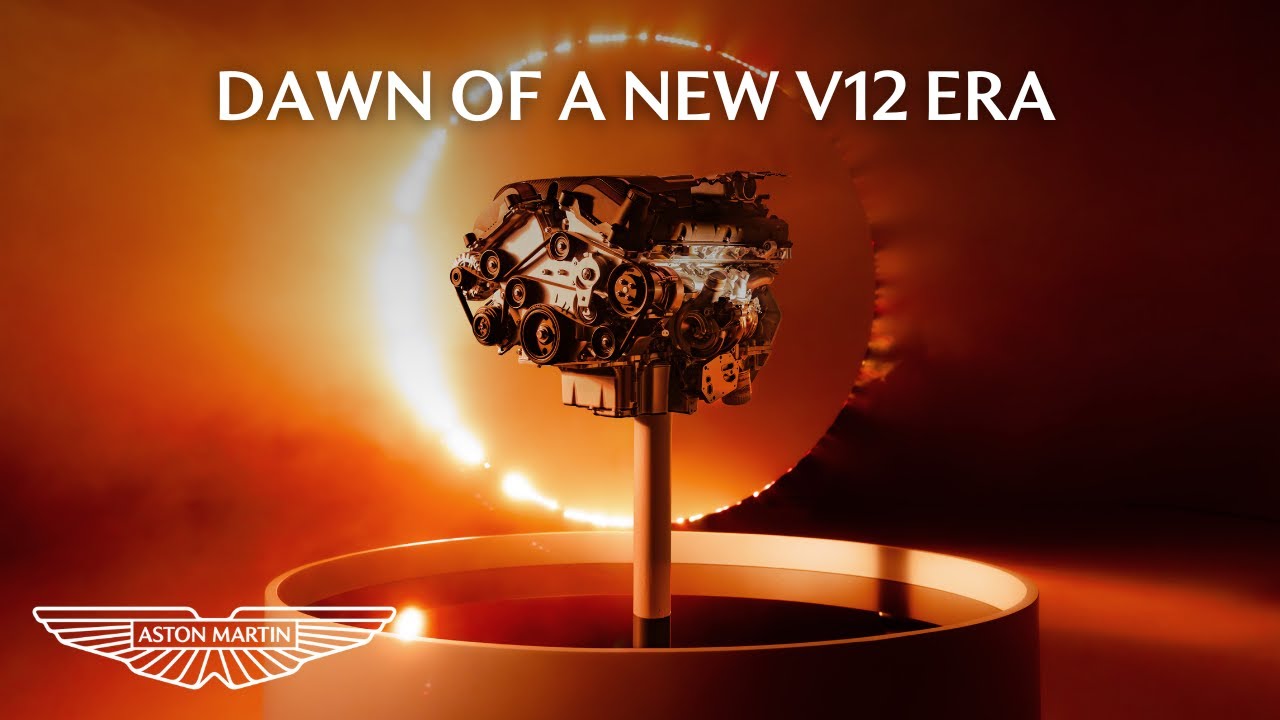 Aston Martin visar upp ny V12-motor