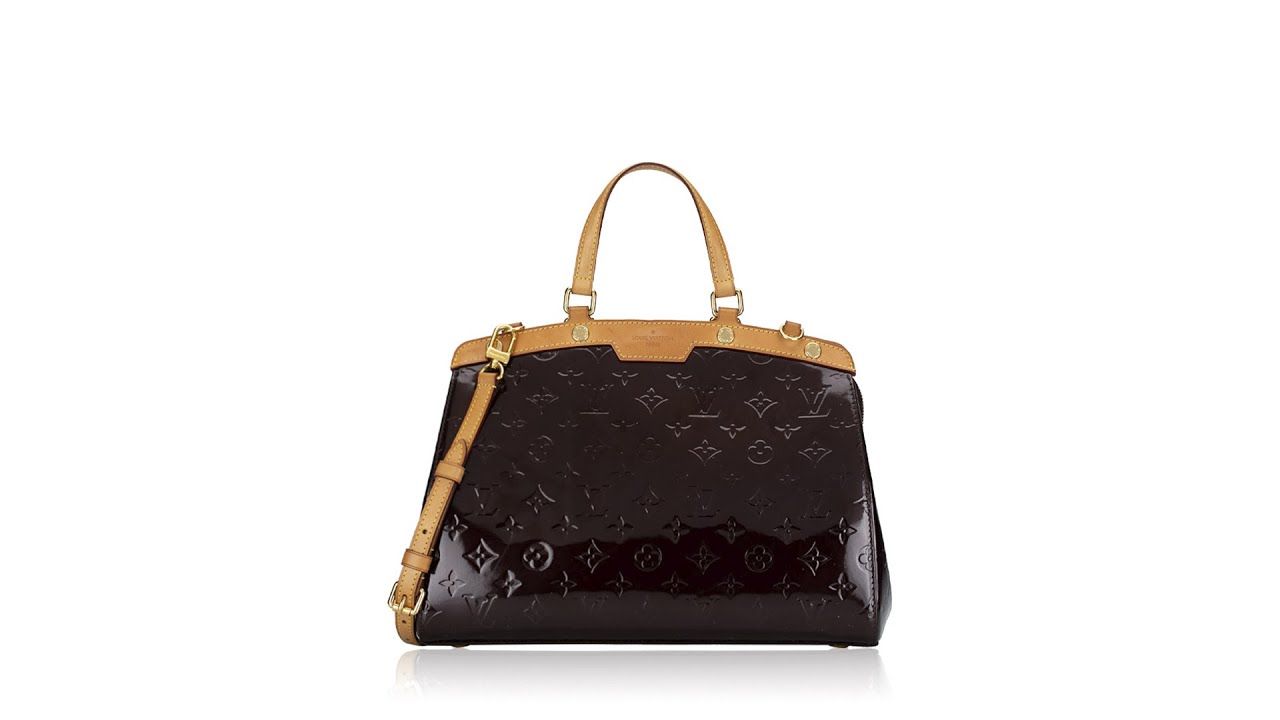 LOUIS VUITTON Vernis Brea MM Amarante 92646