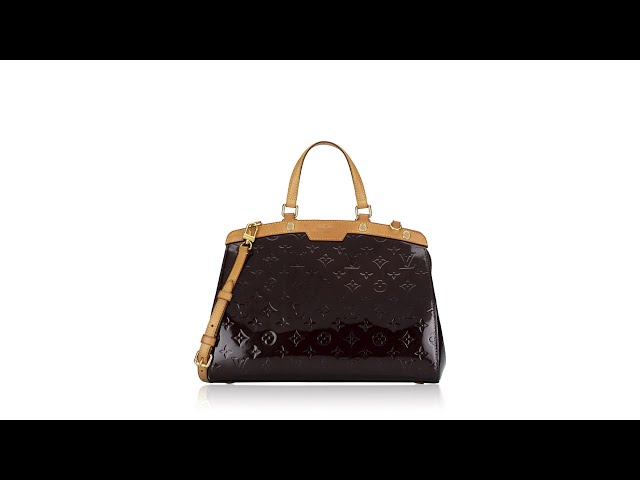 Louis Vuitton - Brea GM Monogram Vernis Leather Amarante