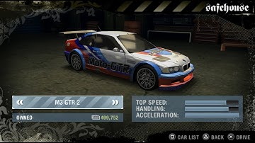 CAR BMW M3 GTR2 - Need For Speed ​​: Most Wanted 5-1-0 | Android PSP