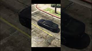 Car Accident Fatal Crash Explosion #shorts #gta