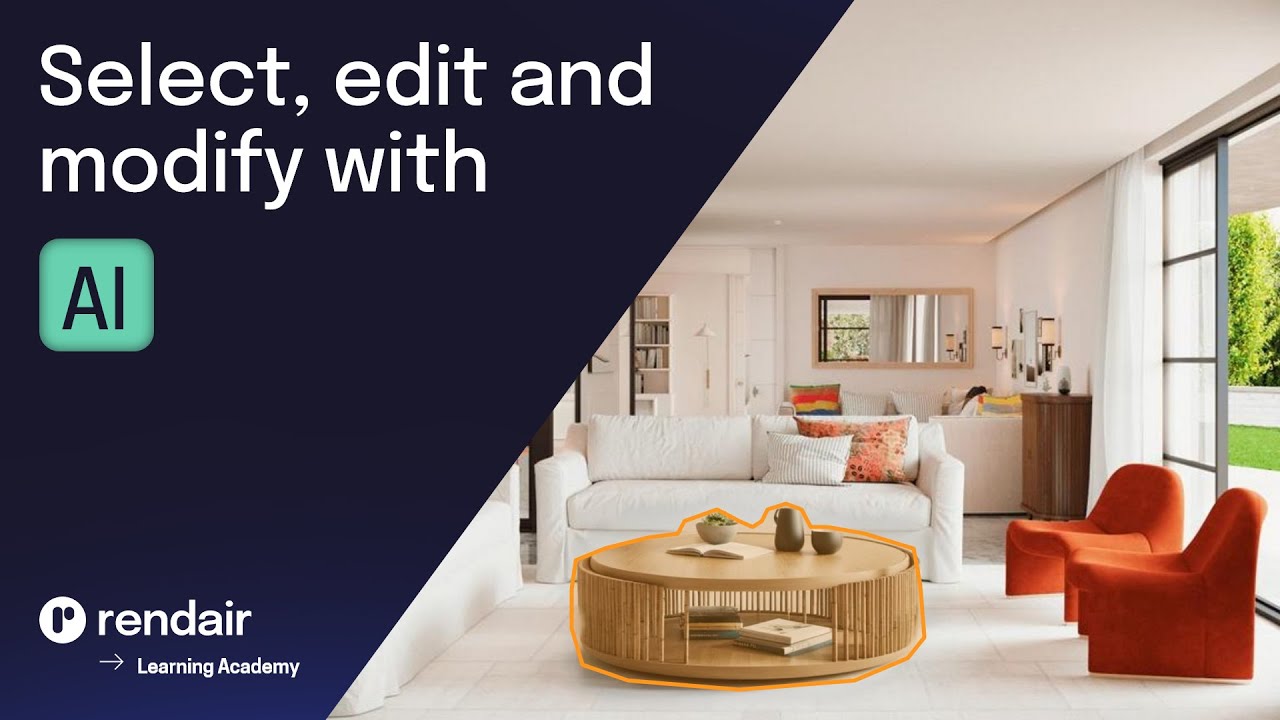 Rendair AI - How to Edit & Modify Renders with AI