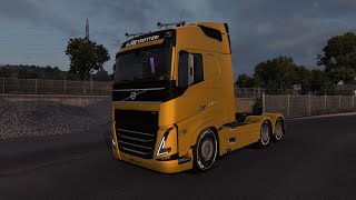 Едем на Volvo FH 2023 в рейс Тыргу-Муреш-Брашов в Euro Truck Simulator 2.