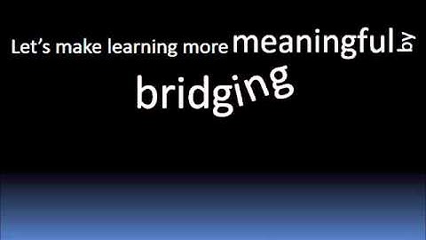 Transfer of Learning