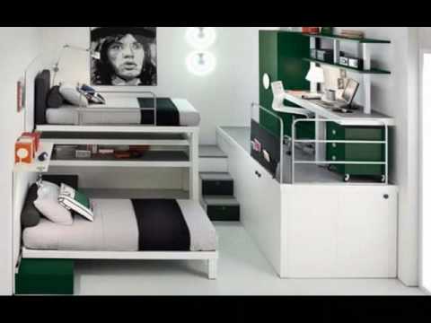 Habitaciones juveniles sencillas