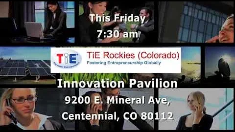 TiE Rockies Business for Breakfast Speaker Sherry ...