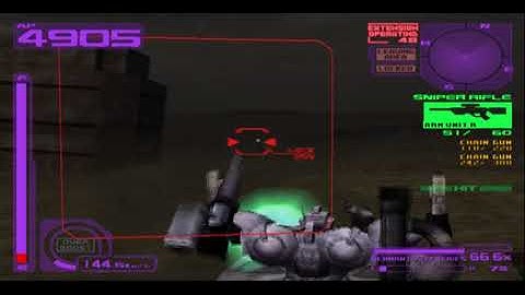 Armored Core 2 Another Age - VS 3 ravens with max AP tank