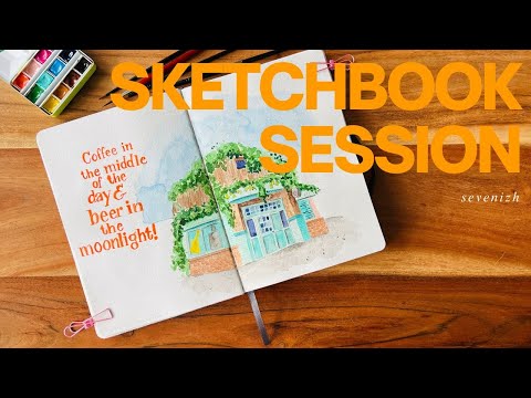 paint with me • the café from hometown cha cha cha ☕️