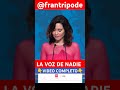 💥 AYUSO DESTROZA el SIGNIFICADO de la PALABRA LIBERTAD #frantripode