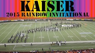 GOTHAM | 2015 Kaiser HS Cougar Marching Band | Rainbow Invitational