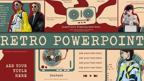 Retro Styled Powerpoint | Aesthetic PowerPoint Presentation | FREE TEMPLATE