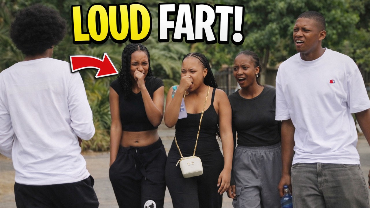 Public FART PRANK. The Reactions Had Me CRYING!