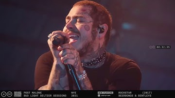 Post Malone - rockstar  Bud Light Seltzer New Years Eve 2021
