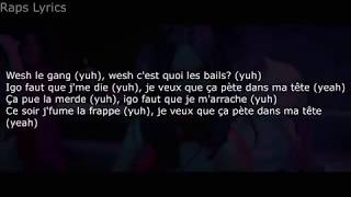 Niska - W.L.G [PAROLES/LYRICS]