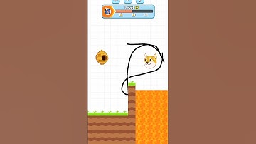 dog rescue Level 62 game video team draw to save gameplay Ads #dogrescue #gaming #youtubeshorts