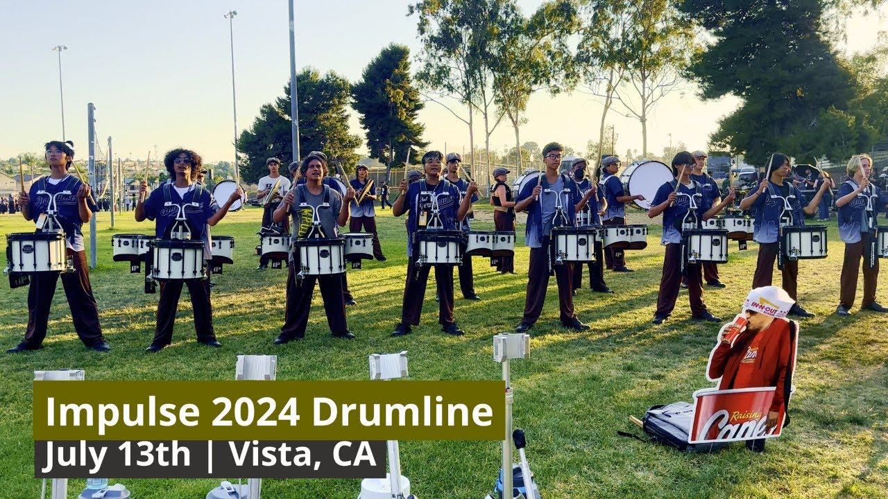Impulse 2024 Drumline - Show Music - DCI Vista - [4K Quality]