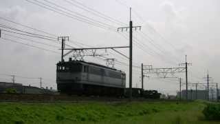 特大貨物　シキ180空車回送　三島-沼津、沼津-片浜間　EF65-2096