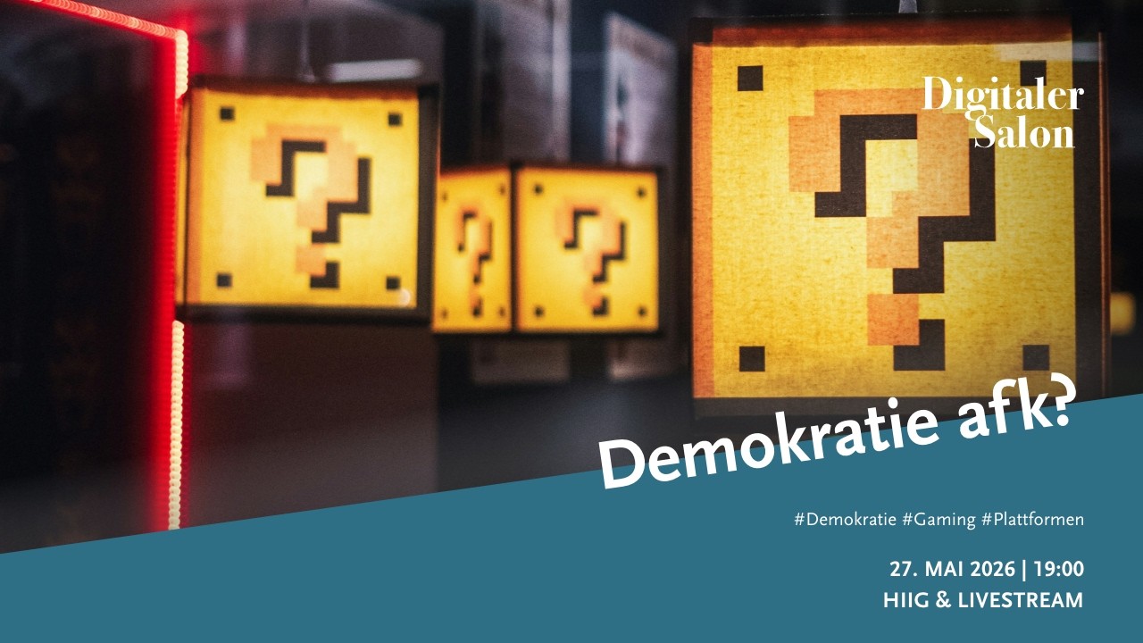 Thumbnail for Digitaler Salon: Demokratie afk?
