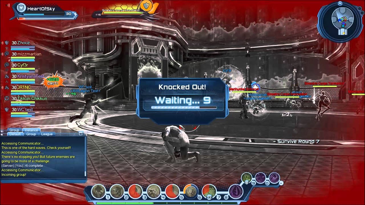 DCUO - Survival Mode Round 7 (GU38 Test)