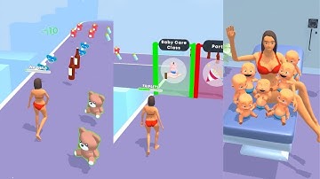 Pregnant Runner 3D Gameplay Walkthrough All Levels