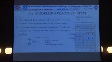 Finite Element Analysis of Fatigue Response of Nickel Steel Compact Tension Samples using ABAQUS