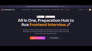 Brand-New NextGen FrontendGeek Platform Built for Speed Efficiency