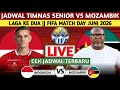 🇮🇩 WAJIB MENANG❗ INILAH JADWAL TIMNAS INDONESIA VS MUZAMBIK DI FIFA MATCH DAY JUNI 2026