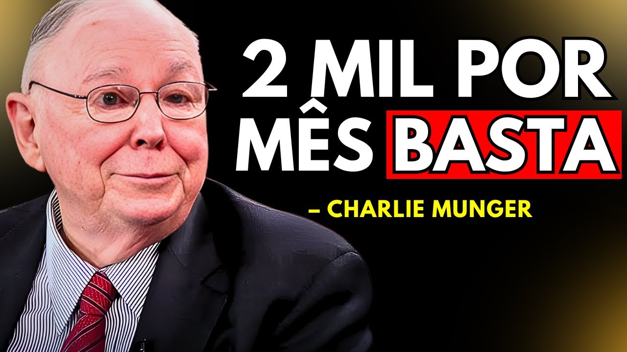POR QUE GANHAR MAIS DINHEIRO NÃO VAI TE DEIXAR RICO | CHARLIE MUNGER #charliemunger