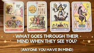 What goes through their mind when they see you? (Anyone) ✨🤔🧐🔮✨ | Pick a card