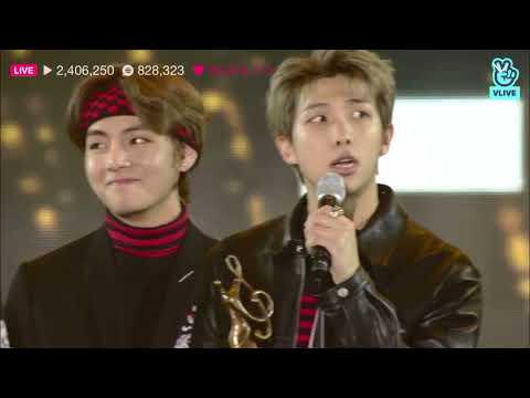 180125 Seoul Music Awards 2018 - BTS Daesang (Grand Prize) Award [ENG SUB]