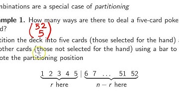 Partitioning -- Example 1