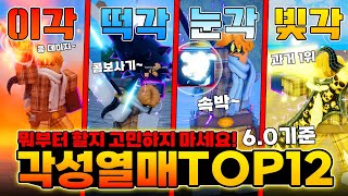 모든 각성열매순위 TOP12!! 무조건 이거 하세요!! 과연 1위는? 이건 절대 하지마세요..(킹피스)[6.0기준]