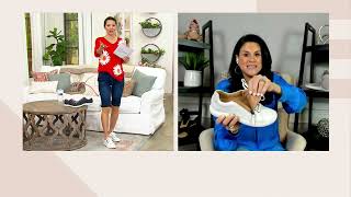 Clarks Leather Casual Sneakers with Zipper - Nalle Lace on QVC