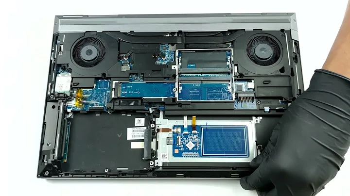 🛠️ HP ZBook Fury 15 G7 - disassembly and upgrade options
