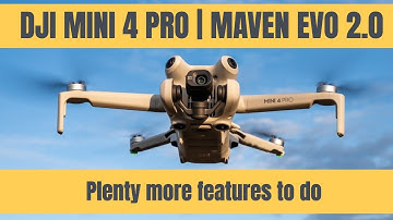 DJI Mini 4 Pro Maven Evo has more features than Litchi Pilot app #shaunthedrone