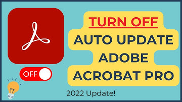 How to turn off auto update Adobe Acrobat Pro DC for Mac | Turn Off Auto Update on Acrobat in 2022