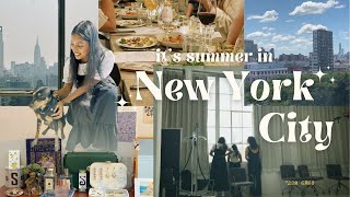 first week back!! ep. 1 | summer in nyc 🗽