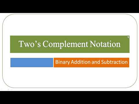 Binary Addition and Subtraction using Two's Complement | Data Representation | ISC Class XI