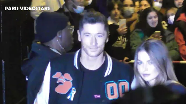 Robert Lewandowski & wife Anna Lewandowska @ show ...